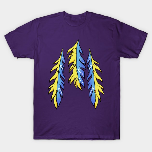 Flocks of feathers, stick together. T-Shirt by Keatos